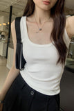 Minority Chic Design Feeling Hong Kong Style Sleeveless Vest Women's Summer 2024 New Sports I-Vest
