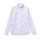 Yipinpay New Jewelry Lapel Fashion Poplin Shirt 4786331