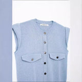 Yipinpay Summer Flip Decoration Leisure Knitted Vest 4331100