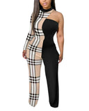 Yipinpay Independent Station New Fashion Printed One-Sleeved One-Sleeved Women's Trousers From Stock