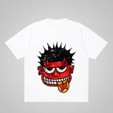 Yipinpay Wear Y2K Clothing T-Shirt Men's And Women's Hip-Hop Cartoon Printed T-Shirt Gothic Super Cotton Short Sleeves