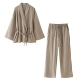 Yipinpay New Spring Style Kimono Coat 5427734 Trousers 4391423