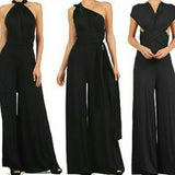 Yipinpay Popular Style Multi-Wear Multi-Rope Cross OL Sexy Bandage Jumpsuit Fashionable Women's Wear