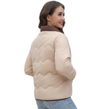 Yipinpay Station New Cotton-Padded Clothes Ins Cotton-Padded Light Cotton-Padded Jacket 2024 Spring And Autumn Fashionable Ladies' Small Fragrant Style Jacket