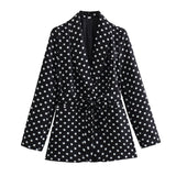 Yipinpay Belt Dress Collar Suit Jacket 2310187 Slim Straight Tube High Waist Trousers 2216118 Suit