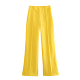 Yipinpay Belt Dress Collar Suit Jacket 2310187 Slim Straight Tube High Waist Trousers 2216118 Suit