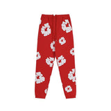 Yipinpay High Street Tide Card Letter Printed Loose Jeans Jacket Men's And Women's Same High Street Suit
