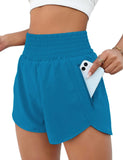 Yipinpay Women's Sports Shorts Quick-Dry Loose Leisure High-Waist Side Zipper Fitness Yoga Three-Point Shorts