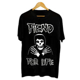 Yipinpay Y2K Men's Women's Original Gothic Hip-Hop Graphic Printing Cotton Round Collar Oversized T-Shirt Short-Sleeved Blouse