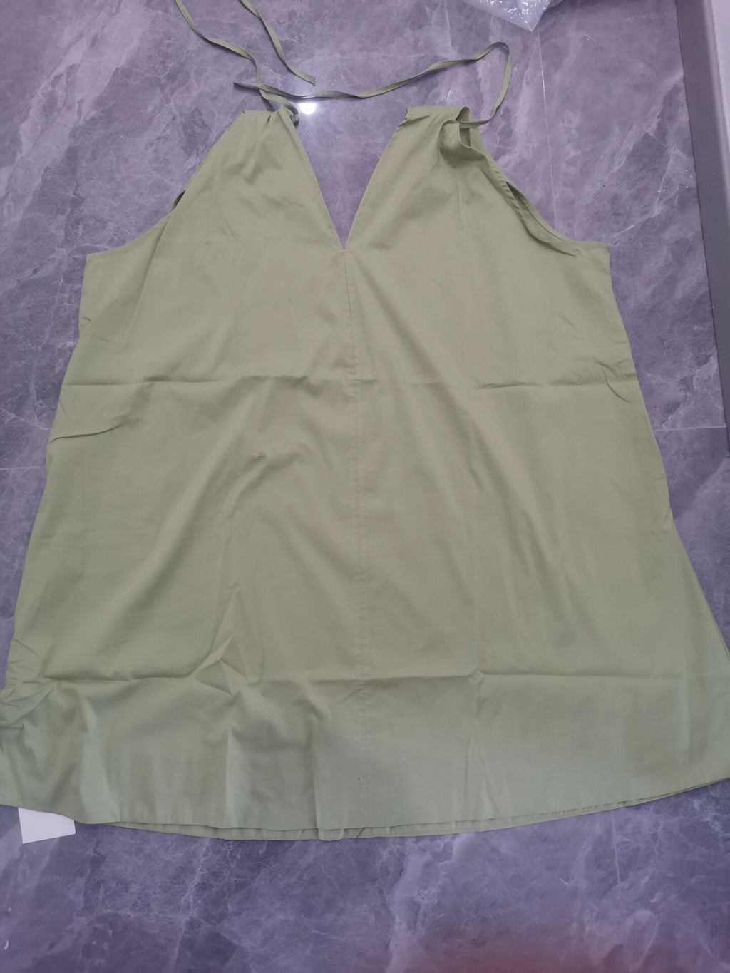 Yipinpay V-Collar Casual Loose Mini Dress In Spring