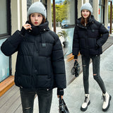 Bread Clothes Short Down Cotton-Padded Jacket Female Small Winter Jacket Cotton-Padded Jacket 2024 New Show Thin