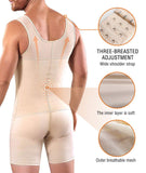 Yipinpay Men's Body-Shaping One-Piece Clothing, One-Piece Flat-Angle Trousers, Waist-Waist Tights.