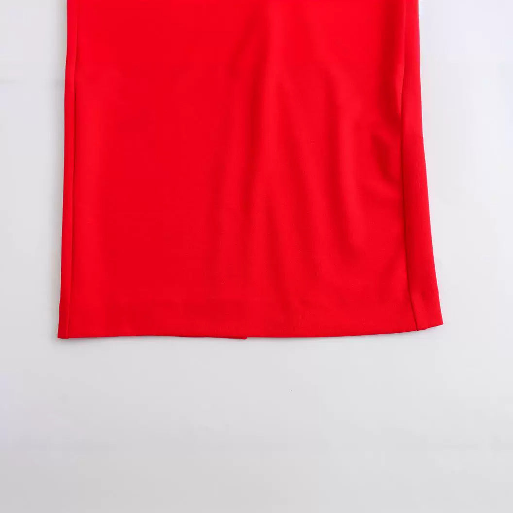 Yipinpay New Street Style Slim And Slim Medium And Long Version Suspender Dress 4661315