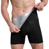 Yipinpay Men's High Waist, Sweating, Tight Waist, Stomach, Fitness, Trousers, Shorts.