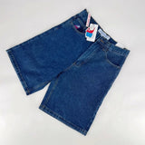 Yipinpay Year's Popular Street Y2K Jeans, Sports Trousers, Hip-Hop Cartoon Embroidery, Retro Blue Loose.