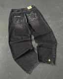 Yipinpay Clothes, Jeans, Y2K Pants, Hip-Hop Letters, Baggy Jeans, Men's Fashion.