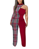 Yipinpay Independent Station New Fashion Printed One-Sleeved One-Sleeved Women's Trousers From Stock