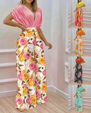 Yipinpay Independent Station Popular Style Summer New Sexy Fashion Women's Wear Two-Piece Set