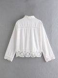 Yipinpay Crochet Knitted Shirt Crochet Shorts In Summer