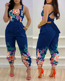 Yipinpay Independent Station 2024 New Printed Strap Jumpsuit In Stock