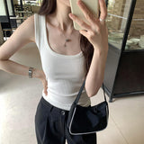 Minority Chic Design Feeling Hong Kong Style Sleeveless Vest Women's Summer 2024 New Sports I-Vest