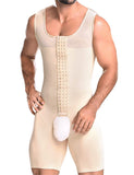 Yipinpay Men's Body-Shaping One-Piece Clothing, One-Piece Flat-Angle Trousers, Waist-Waist Tights.