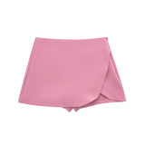 Yipinpay New Autumn Style Solid Color High Waist Shows Thin Fashion Skirt Pants 7385530