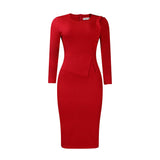 HOT SALE🔥 FREE SHIPPING🚚 2023 Spring New Style Temperament Slim Pencil Skirt Fashion Hip Large Dress