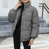 Yipinpay Size Women's Warm Coat 2024 Winter New Women's Cotton-Padded Coat Cotton-Padded Jacket