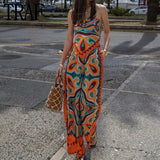 Yipinpay Printed Wide Leg Pants Women High Waist Baggy Pants Woman Fashion Summer Y2k Streetwear Casual Pants Set Women's Trousers