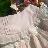 Yipinpay Fairycore Mesh A-line Women Lace Korean Fashion Cute Skirt Female Summer Slim College Style Lolita Fairy Skirts