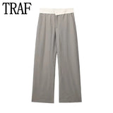 Yipinpay Asymmetric Sleeveless Vests For Women Cropped Summer Jacket Womens 2023 Double Breasted Sleeveless Blazer Woman Waistcoat