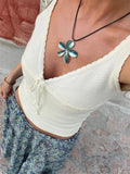 Yipinpay Contrast Lace-Up Backless Tank Top For Women Summer Fashion V-Neck Cropped Y2k Top Vest Strapless Slim Female Tank Top New