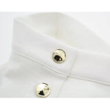 Yipinpay Off White Skirt Woman Button Long Skirts For Women Fashion 2023 Summer High Waist A Line Skirt Elegant Women's Skirts