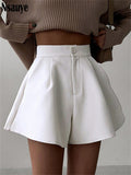 yipinpay Shorts For Women 2023 Summer Y2K Casual Fashion Brown High Waisted Mini Skinny Sexy Club Shorts Outfits A Line Bottom