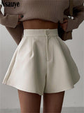 yipinpay Shorts For Women 2023 Summer Y2K Casual Fashion Brown High Waisted Mini Skinny Sexy Club Shorts Outfits A Line Bottom