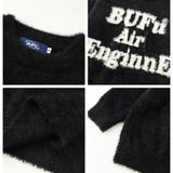 Yipinpay Christmas Sweaters For Women Fashion Casual Black Warm Knitted Top Long Sleeve Sweater Woman Clothes New Year Outerwear