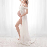 Yipinpay Dresses For Photo Shoot Sexy Robe Grossesse Shooting Photo Maxi Dress Wedding Party Photography Pregnant Women Clothe