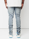 Yipinpay New Fashion Ripped Jeans For Men Trendy Slim Paint Craft Denim Pencil Pants Street Hipster Trousers male Clothing XS-XL