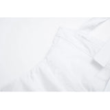 Yipinpay White Halter Top Women Asymmetric Backless Top Female Ruched Summer Blouses For Women 2023 Streetwear Sexy Tops Woman