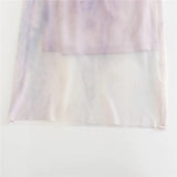 Yipinpay Purple Slip Bodycon Dress Women Ruched Tulle Long Dresses Women Summer Backless Sexy Dress Off Shoulder Night Party Dresses