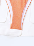 Yipinpay Bikinis 2023 Women Swimsuit Female Swimwear Solid Push Up Thong Bandage Brazilian Bikinis Set Bathing Suit Beachwear