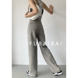 yipinpay Womens Jeans High Waist Vintage Straight Baggy Denim Pants Streetwear American Style Fashion Casual Wide Leg Denim Trouser