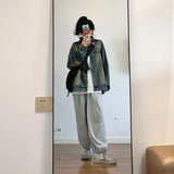 Yipinpay Outerwear Washed Denim Jacket Retro Blue For Women High Quality Autumn Winter Female Harajuku Zipper Jeans Coat Fashion