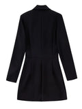 Yipinpay Black Rhinestone Jumpsuit Women Long Sleeve Blazer Playsuit Fringing Short Jumpsuits For Women 2023 Elegant Woman Jumpsuit