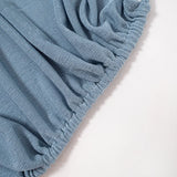 Yipinpay Women's Suit Solid Color Casual Sleeveless Backless Lace-Up Vest And Slim Dress Sets Lady's Two-Piece Outfits