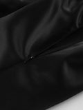Yipinpay Elegant Women White Ball Gown Skirts Chic Women Party High Waist Midi Skirts Spring 2023 Pleated Long Skirts Female