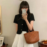 Yipinpay Pink Tailored Coat Temperament Tweed Cardigan Love Button Jackets for Women Summer 2023 Korean Style Coats Ropa Mujer