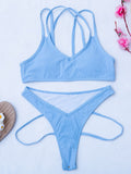 Yipinpay Women Swimsuits 2023 Sexy Swimwear Push Up Bikini  High Waisted Bikini Set Micro Bathing Suit Swimming Suits Beachwear