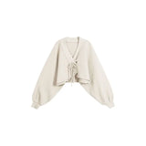 Yipinpay Women's Autumn Winter Fashion Knitted Sweater Coat+Strap Dress Two Piece Korean Elegant Short Cardigan Midi Skirt Matching Set